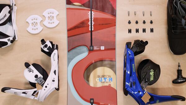 Burton Channel vázání